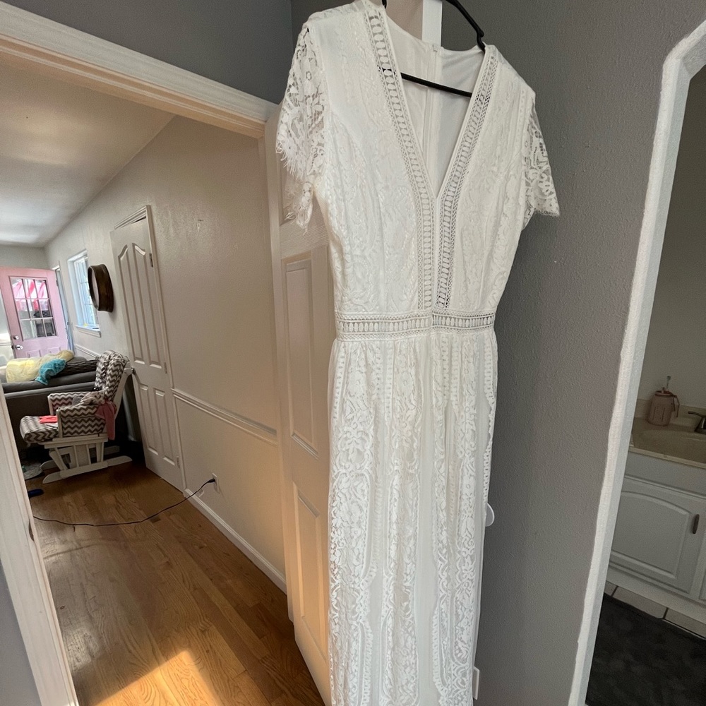 White dress